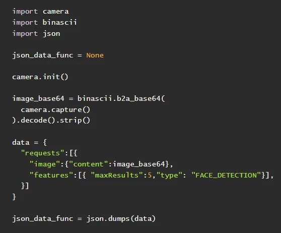Example Python code for Invent!